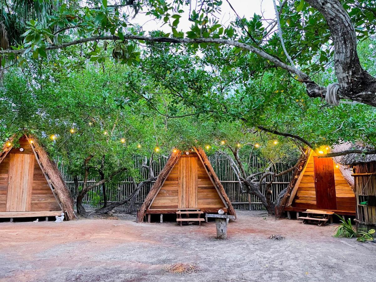 La Aldea Holbox Cabanas Y Camping Exterior photo