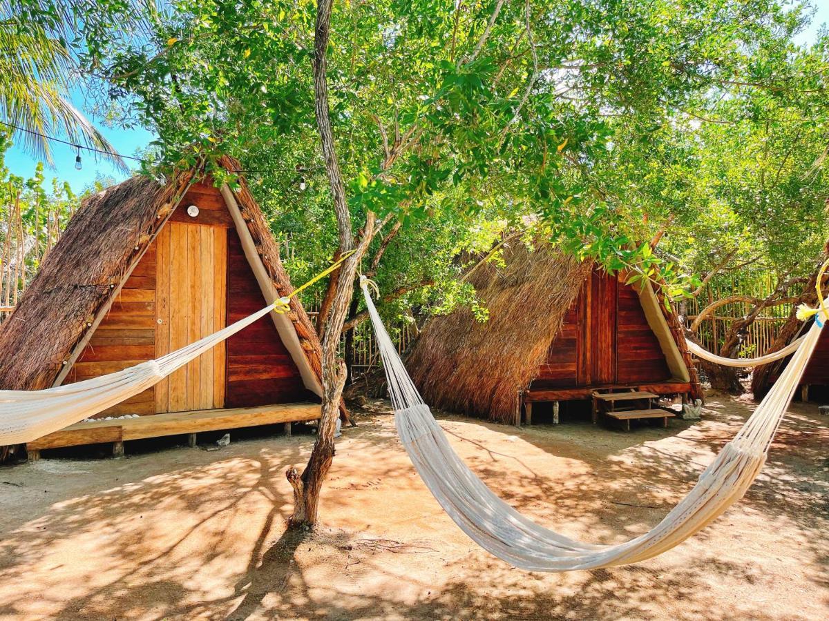 La Aldea Holbox Cabanas Y Camping Exterior photo